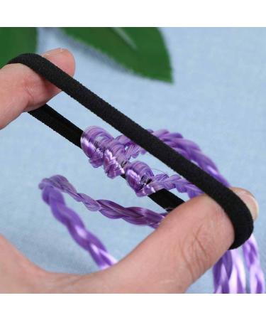 VIDELLY 8-Piece Colorful Hair Extensions Accessories Set for Girls - Wigs, Ponytails, Headbands & More - Buy Online on GoSupps.com