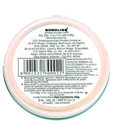 BOROLINE SX Antiseptic 40gms Each in Pot Combo Pack of 4 - Buy Online on GoSupps.com