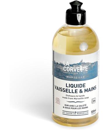Buy La Corvette ECOCERT Dishwashing & Handwashing Liquid 500ml - Eco-Friendly International Shipping Available - Buy Online on GoSupps.com