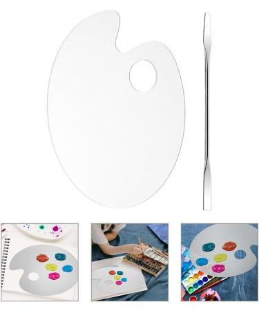  DIYEAH Makeup Mixing Palette Foundation Mixing Tray Makeup Supplies Acrylic Foundation Blending Palette - Buy Online on GoSupps.com