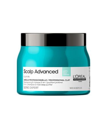 SCALP ADVANCED anti-oiliness 2-in1 shampoo & mask deep purifer clay 500 ml
