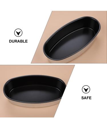 Zerodeko Mold Carbon Steel Cheese Pans Bread Tin Mini Cakes Mini Saucepan Baking Pan Bread Meatloaf Pan Kitchen Baking Tool Toast Loaf Pan Stainless Round Aluminum Alloy Oven D08 Bread Pan Silver 22.5X11.4X5.8CM - Buy Online on GoSupps.com