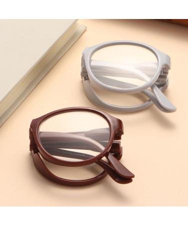 GHARAZ Women's Folding Reading Glasses - Portable Blue Light Filter - Red Color - Size 2.0+ - Enhance Your Reading Experience - Buy Online on GoSupps.com