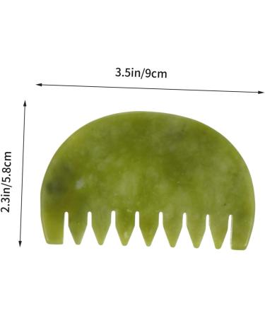 Frcolor Xiuyu Jade Comb Massager Deep Tissue Scalp Massage Roller for Blood Circulation & Relaxation - Buy Online on GoSupps.com