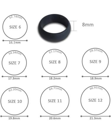 Buy Toyandona 10-Pack Silicone Engagement & Wedding Rings for Men & Women - Comfortable Breathable Rubber Bands | Ideal Silicone Rings for All Occasions - Buy Online on GoSupps.com