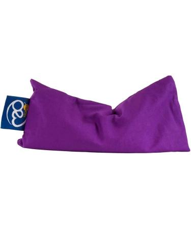 Yoga Mad Organic Purple Eye Pillow - Relaxation and Stress Relief - Buy Online on GoSupps.com