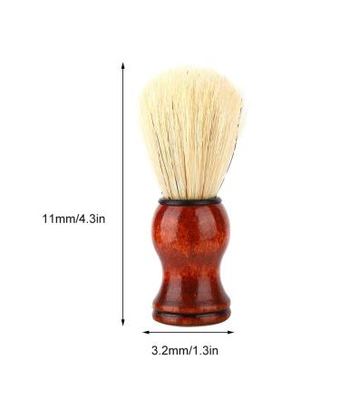 High-Quality Wooden Handle Shaving Brush - Manual Beard Shaving Brush (Choose Color #1) | International Shipping Available - Buy Online on GoSupps.com