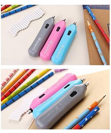 TEN-WIN Labor-Saving Clean Automatic Rotation Sketch Upgrade Electric Eraser Blue - Buy Online on GoSupps.com