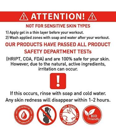 LOMA Hot Gel - Premium Sweat Cream for Women and Men - Skin Tightening Stomach Cream with Aloe Vera Extract - Original Lipo Gel for Enhanced Workouts - Buy Online on GoSupps.com