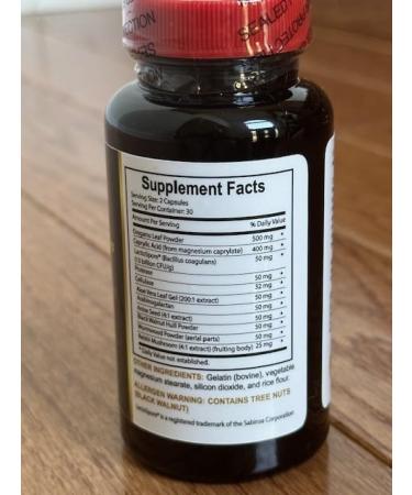 Candida PRO Complex - Candida probiotics for Digestive Health Immune Support & Digestive Health Supplement Pure caprylic Acid - 1 Bottle - Buy Online on GoSupps.com