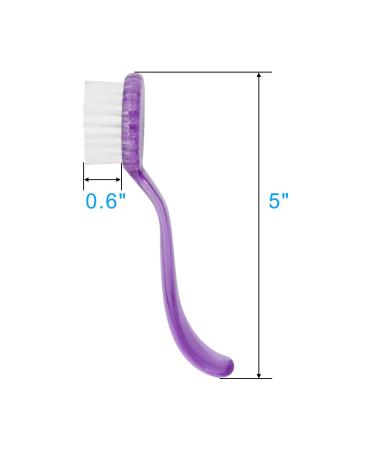 CM Pack of 4 Nail Cleaning Brushes - Manicure Fingernail Scrubbing Brushes with Long Handle - Buy Online on GoSupps.com