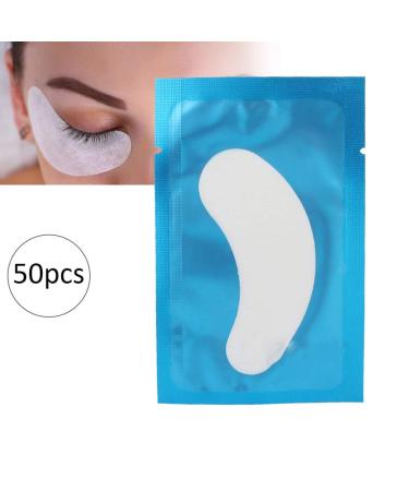 50 Pairs Anti-Aging Eye Pads for Eyelash Extensions - Lint-Free Hydrogel Gel Patch (Blue) | Professional Eye Care - Buy Online on GoSupps.com