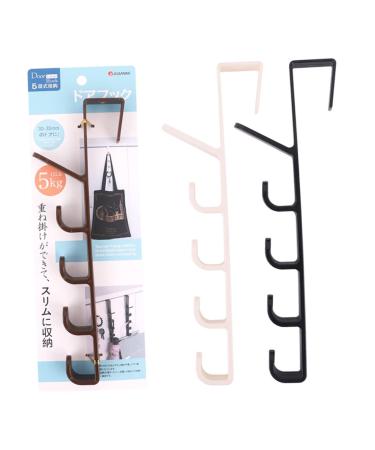 CHILDWEET Office Organization 3pcs Wall Mounted Clothing Mounted Hooks Over The Door Hanger Coat Rack Hat Rack Porch
