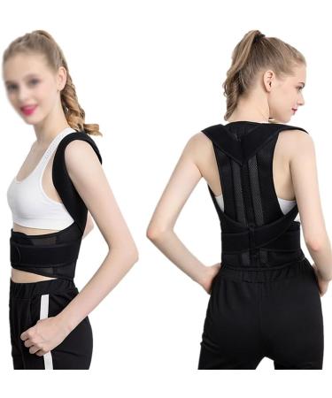 Posture Corrector - Adjustable Back Brace for Neck Shoulder Upper Back Pain Relief - Lumbar Support Belt Straightener Waist Straps for Men Women (Size : X-Small) (X) - Buy Online on GoSupps.com