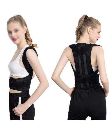 Full Posture Corrector for Men Plus Size Adjustable Posture Therapy-Belt Waist Brace Provides Support for Shoulder Clavicle Back Black XX - Buy Online on GoSupps.com