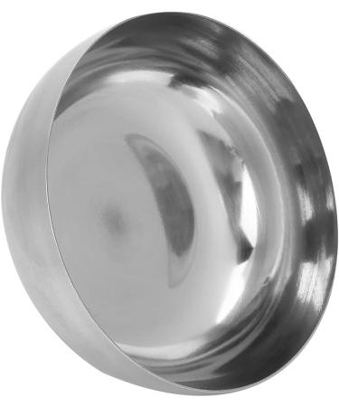 Men's Stainless Steel Beard Shaving Bowl | Soap Foam Mug & Hair Care Accessories | Shaving Shell with Lid & Razor Products - Buy Online on GoSupps.com