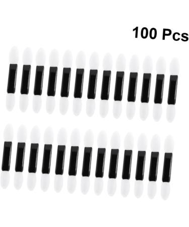 Baluue 100pcs Women Eyeshadow Brush Eye Makeup Brushes Foam Eyeshadow Sponge Eyeshadow Applier White - Buy Online on GoSupps.com