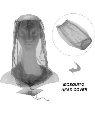 Midge Head Net Black | Anti-Mosquito Hat for Face Protection | Foldable Bug Netting for Camping & Hiking | Portable Outdoor Insect Mesh Accessory - Buy Online on GoSupps.com