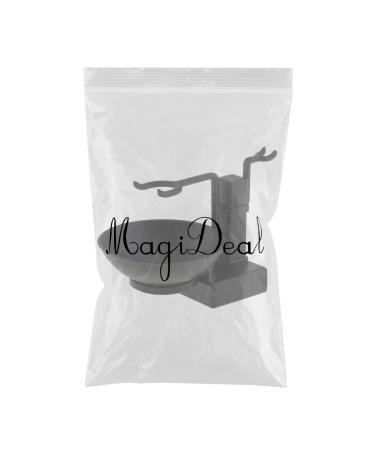 Premium Black Men's Shaving Set with Soap Dish - Safety Razor & Brush Holder - International Shipping - Buy Online on GoSupps.com