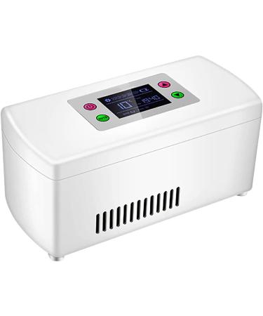 Portable Mini Car Refrigerator Insulin Cooler with LED Display - 2-8 Celsius Vaccine Refrigerator for Drugs and Insulin - Travel Fridge Freezer - Buy Online on GoSupps.com