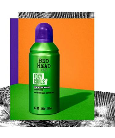 Bed Head by TIGI Foxy Curls Curly Hair Mousse 8.4 oz - Strong Hold (Pack of 2) - Buy Online on GoSupps.com
