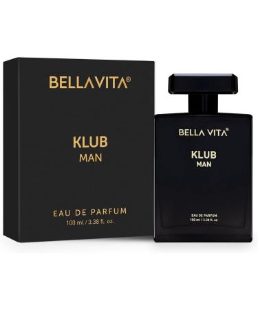 Bloom Beauty Bella Vita Luxury Klub Men Eau De Parfum Liquid Perfume with Lemon Rose and Vanilla|Musky and Spicy Long Lasting Premium Edp Fragrance Fresh Scent 100Ml - Buy Online on GoSupps.com