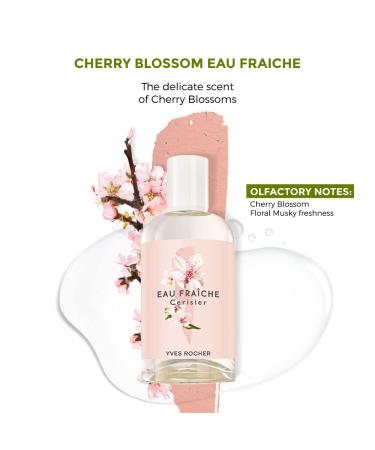 Yves Rocher Cherry Blossom cherry bloom Eau de toilette for Women Spray 100 ml./3.3 fl.oz. - Buy Online on GoSupps.com