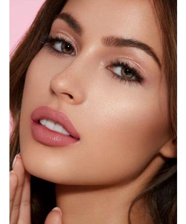 Brown Eyeshadow Stick + Sponge Brush Set | Long-Lasting Waterproof Eye Shadow | Hypoallergenic Shimmer Shadow Pencil - Multi-Dimensional Eyes | Shade 07 - Buy Online on GoSupps.com