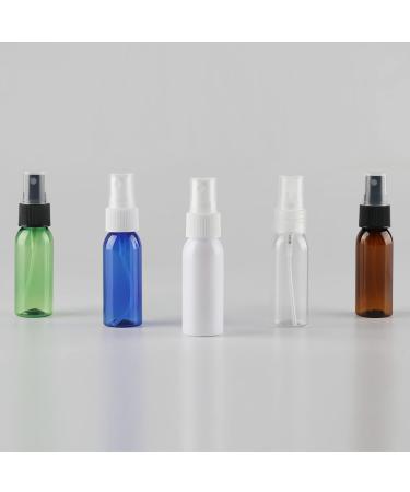 Buy 30ml White Plastic PET Spray Bottles - 10 Pack Fine Mist Atomizers for Travel & Perfume - Includes 2 Funnels - Buy Online on GoSupps.com