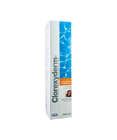 Clorexyderm Foam Solution Pet Shampoo 200ml
