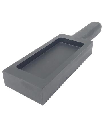 Ingot Mold Gray Cast Iron Ingot Mold Crucible for Melting Casting Refining (Size 5)