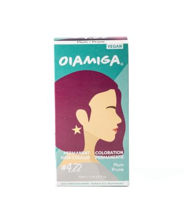 Plum Permanent Hair Dye Inclusive Hair Colour for All Hair Types Rapid Processing Made with Natural Ingredients Vegan and Cruelty Free 120ml