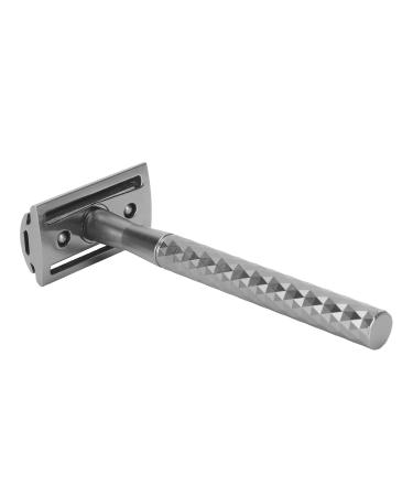 Double Edge Safety Razor with Durable Short Handle | Manual Beard Trimmer | International Shipping Available - Buy Online on GoSupps.com