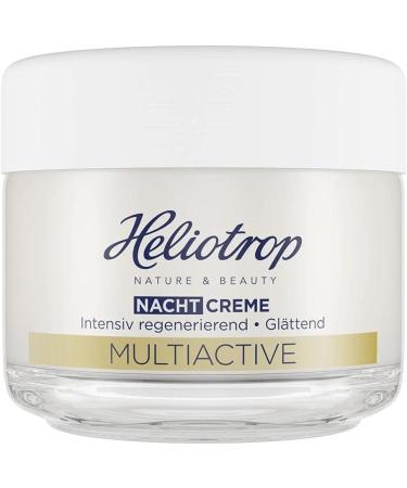 Sante Naturkosmetik Heliotrope night care for demanding mature skin facial care with ginkgo extract macadamia nut oil and shea butter multiactive night cream 1 x 50 ml - Buy Online on GoSupps.com