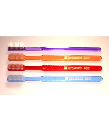 Sound Feelings Toothbrush - Basic Extra Soft 4-Pack Adult - Periodontal Exfoliation
