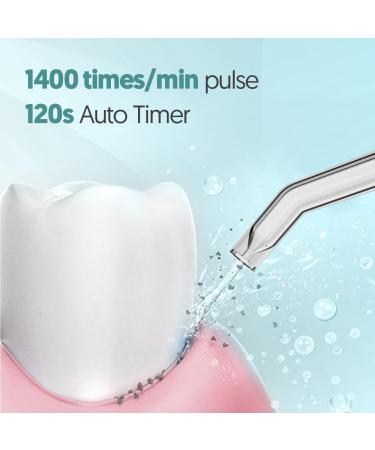Cordless Portable Water Flosser with 4 Modes and 6 Tips - Professional Electric Teeth Cleaning Kit for Oral Care - 300mL Water Tank - Gray - Buy Online on GoSupps.com
