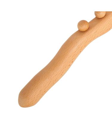 Wooden Schabestab - Anggrek Home Acupuncture Gua Sha Tool for Muscle Relaxation & Pain Relief - Buy Online on GoSupps.com