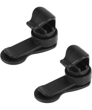 Shiwaki 2PCS Water Hose Clips - Universal Drinking Clamp & Magnetic Hose Holder - Black | Secure Your Hose Anywhere! - Buy Online on GoSupps.com