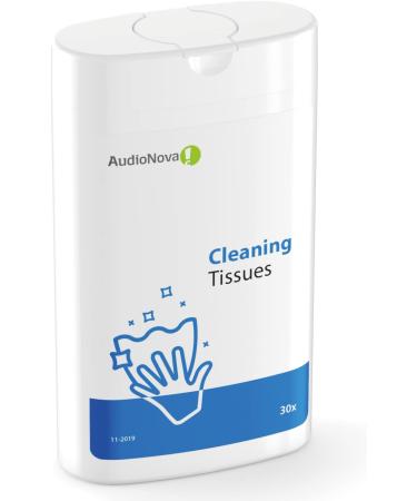 AudioNova Hearing Aid Cleaning Wipes | Special Care for Hearing Aids - 30 Pack | International Shipping Available - Buy Online on GoSupps.com
