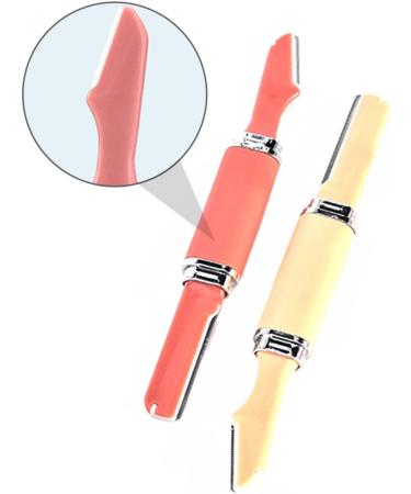 Housoutil Double-Headed Eyebrow Brush Set for Women - 2 Sets Red Eyebrow Makeup Tool - Buy Online on GoSupps.com