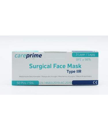 Type IIR Medical Face Mask | CE Certified Surgical Mask | 50 Pieces | EN14683:2019 | BFE 98% | Fuchsia Color | International Shipping Available - Buy Online on GoSupps.com