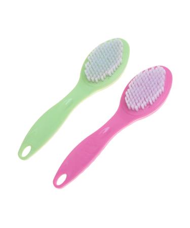 CALLARON 2 Pi ces Brosse P dicure Double Face Pour liminer Les Cellules Mortes Callosit s Lot De Couleur Al atoire