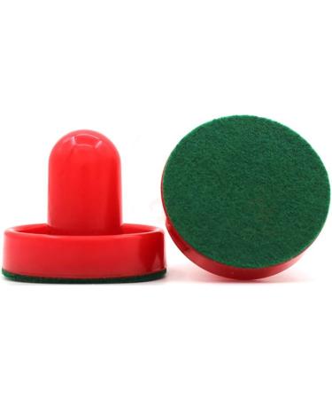 2 Pcs Red Air Hockey Pushers & Pucks Set | Premium Goal Handles Replacement for Game Tables - Buy Online on GoSupps.com