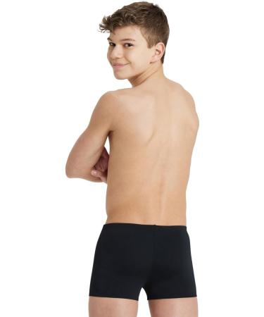 ARENA Boys' Team Swim Shorts - Solid Black-White Swimming Shorts (1 Pack) | Best International Shipping - Buy Online on GoSupps.com