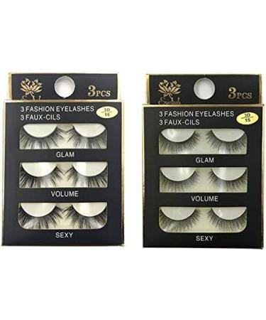 Desikixudy 3D-16 False Eyelashes Handmade 3D Eyelashes Soft And Comfortable Natural And Long Slim - Buy Online on GoSupps.com