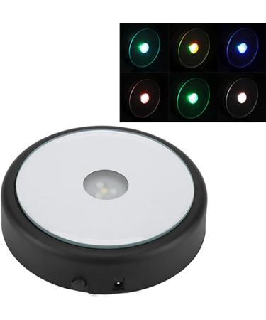 Lamp Base 3D Multicolor 4 LED Light Lamp Base Stand Holder LED Display Base Stand for Crystal Glass Art Decor - Buy Online on GoSupps.com