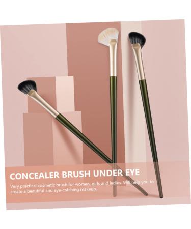 FRCOLOR 20 Pcs Nose Shadow & Contour Brush Set - Angled Eyeshadow & Eyebrow Brushes for Women - Face Makeup & Concealer - Assorted Colors - Buy Online on GoSupps.com