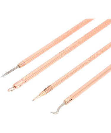 4PCS Reinforced Comedian Double Ended Stainless Steel Removal Set | Deep Cleaning Tool for Stubborn Stains | International Shipping Available - Buy Online on GoSupps.com