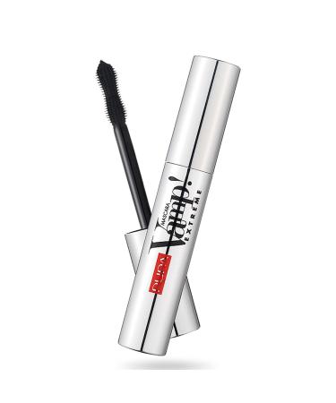 PUPA Milano Vamp! Extreme Mascara - For Voluminous And Dramatic Eyelashes Lengthening Defining Formula Adds Impact Boost Your Eye Allure With Long  Thick Lashes 010 Extra Black 0.4 Oz  I0111752