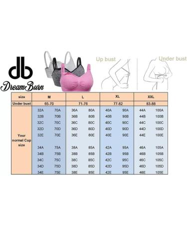 Dreamburn Women's Nursing Tank Top with Built-In Bra - Maternity Camisole for Breastfeeding (Medium, Beige) - Buy Online on GoSupps.com